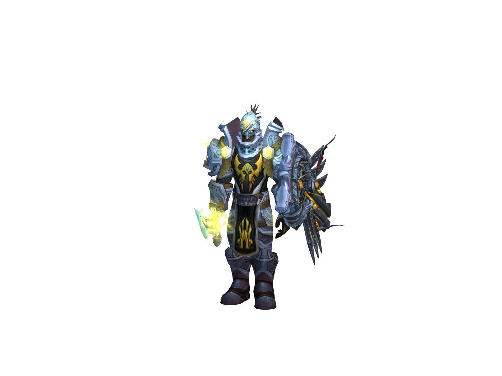 Mytharios 3D character render