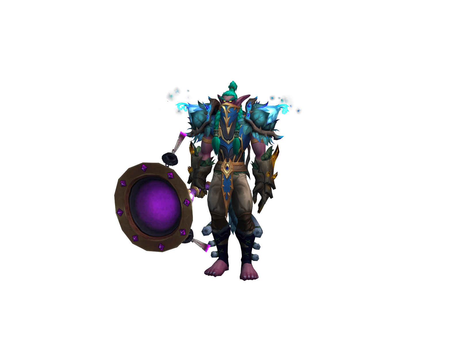 Eagean 3D character render