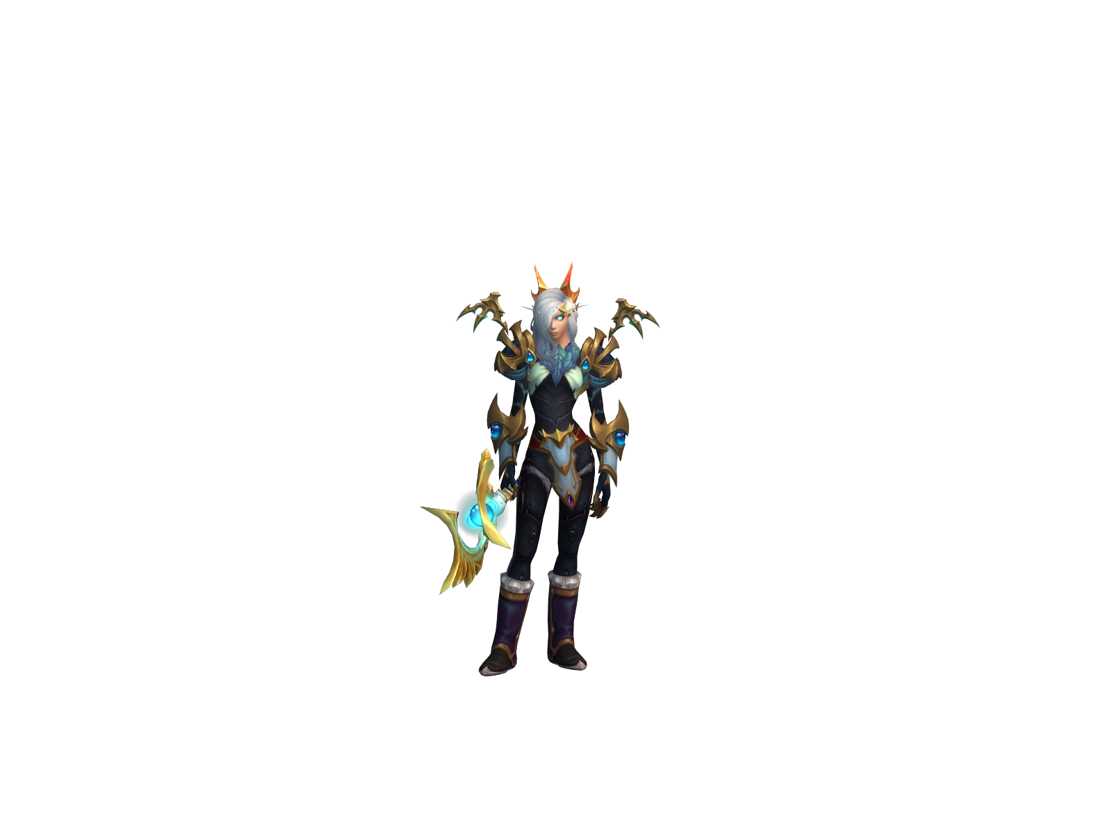 Voidformonly 3D character render