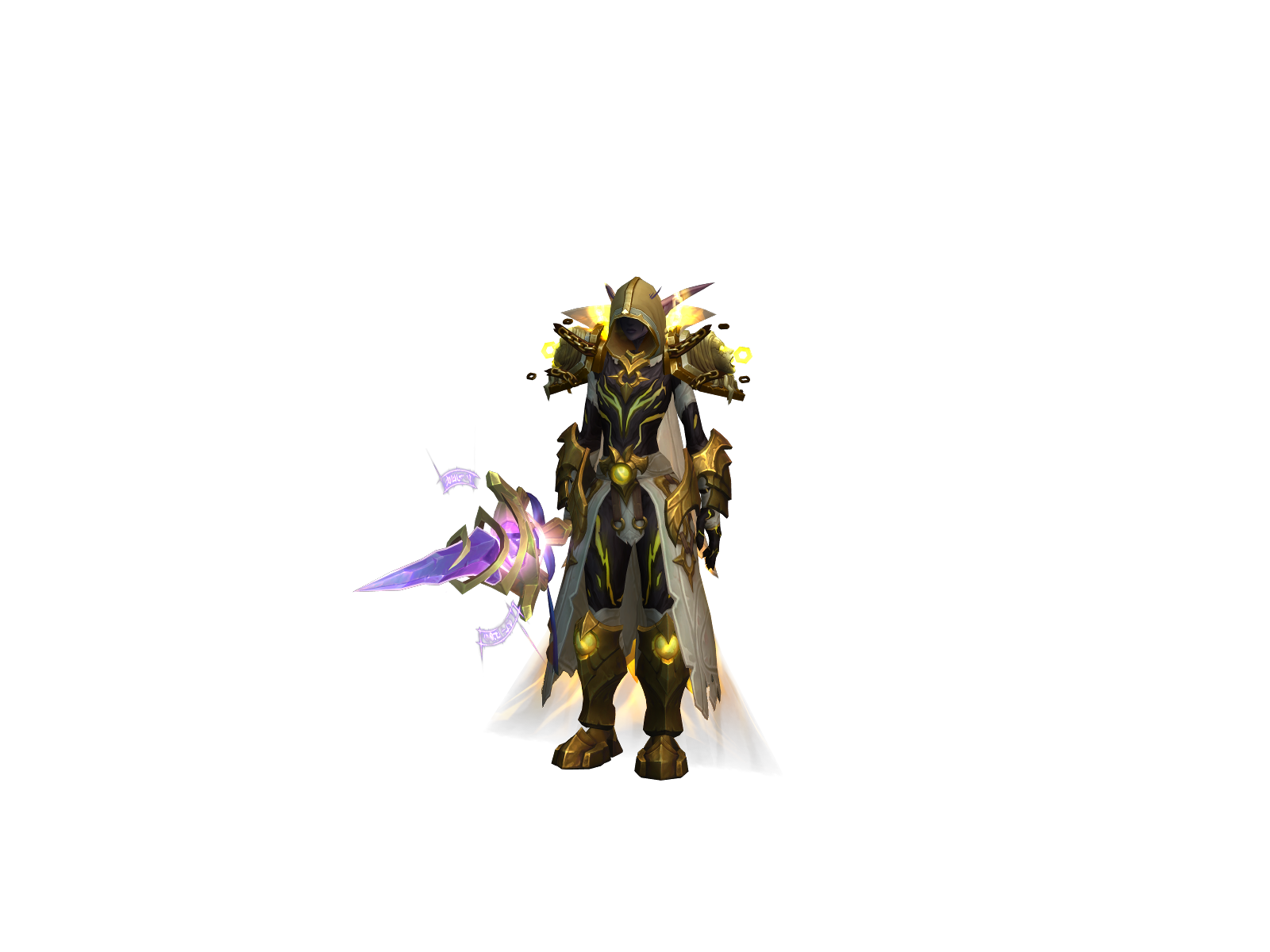 Neverfire 3D character render