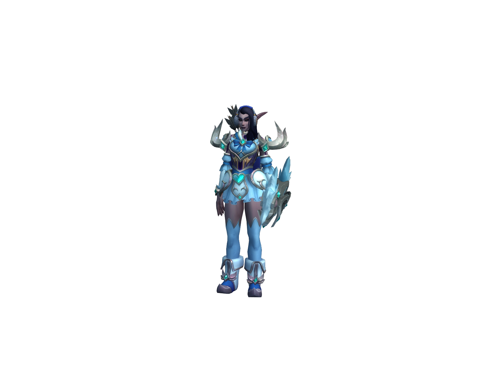 Lilbabbyhunt 3D character render