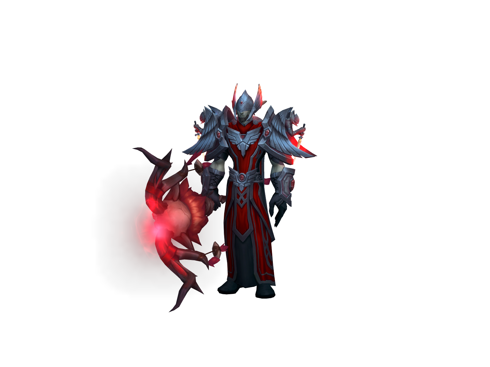 Dõmpriest 3D character render
