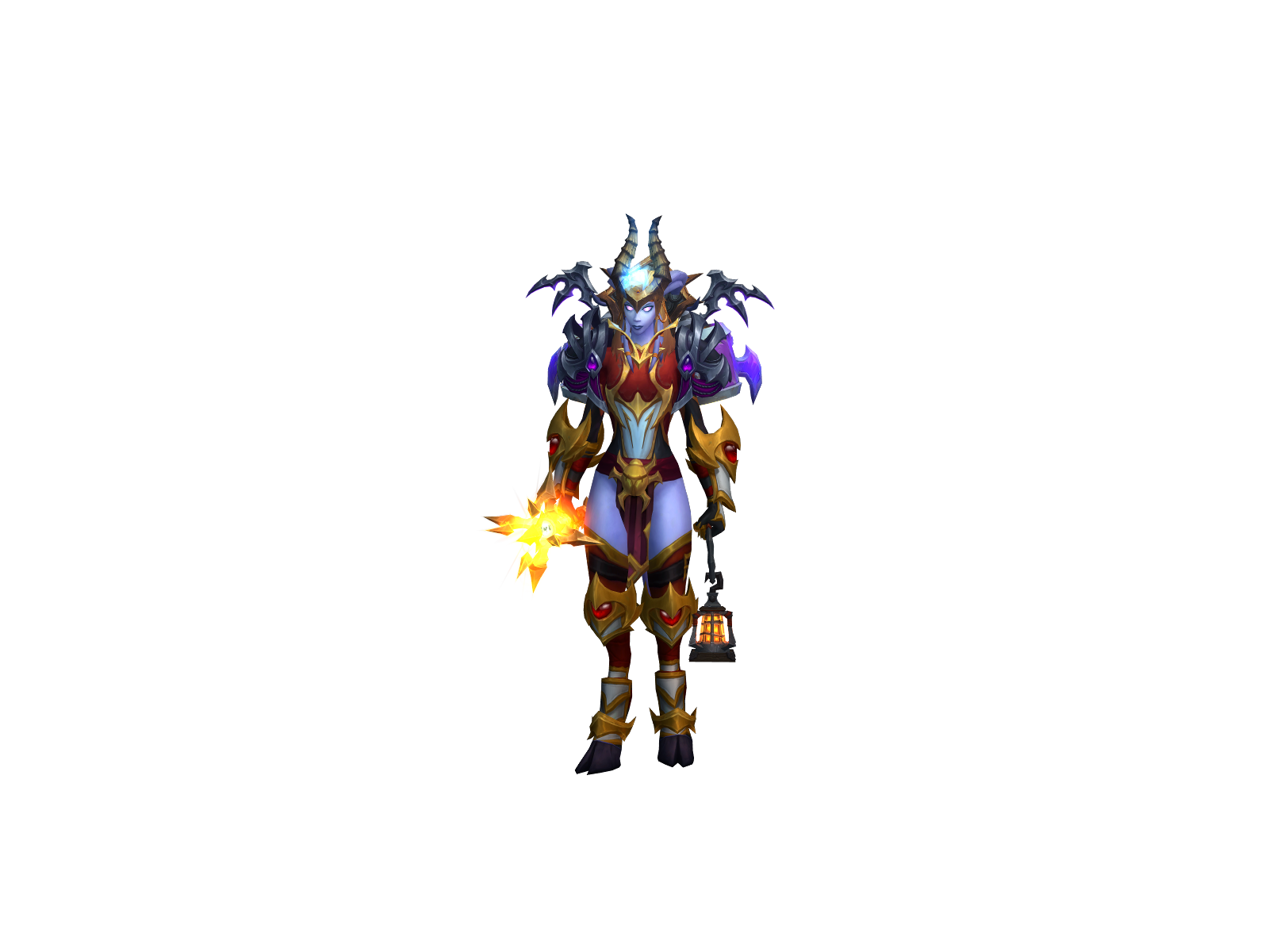 Slàanesh 3D character render