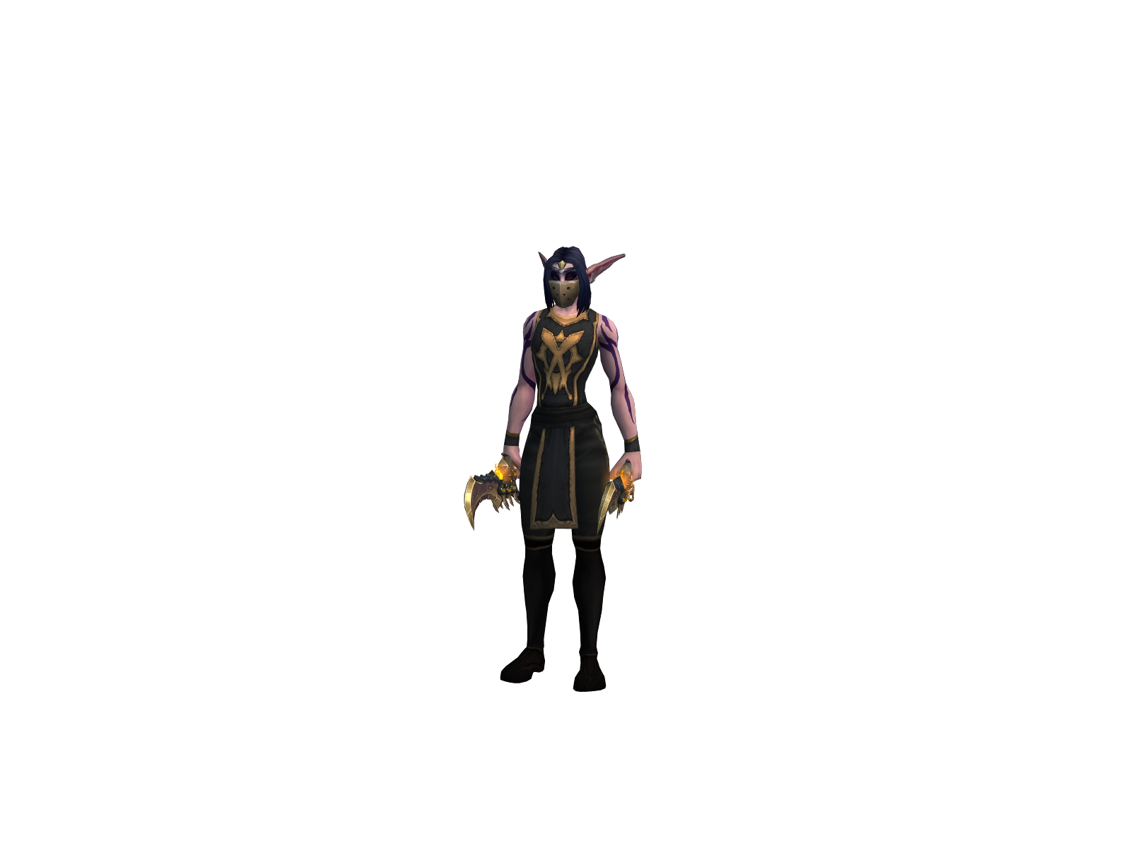 Süñg 3D character render