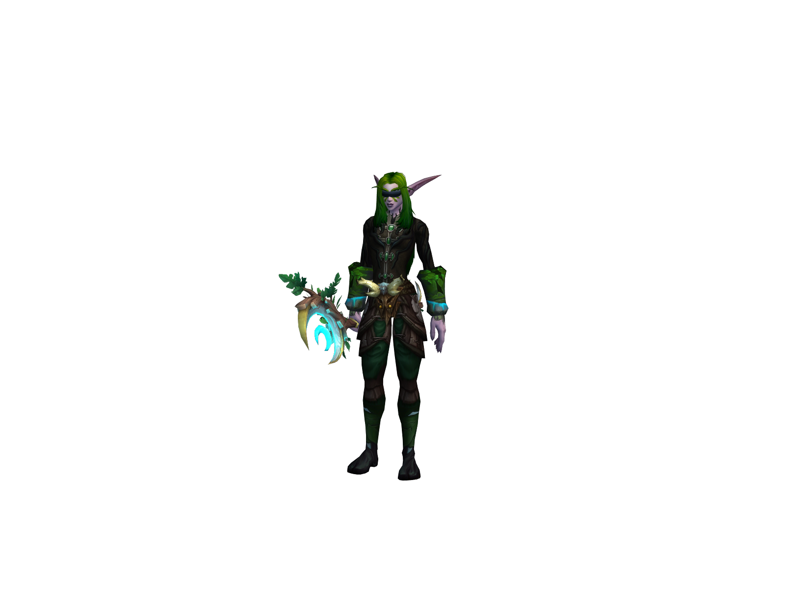 Zooms 3D character render