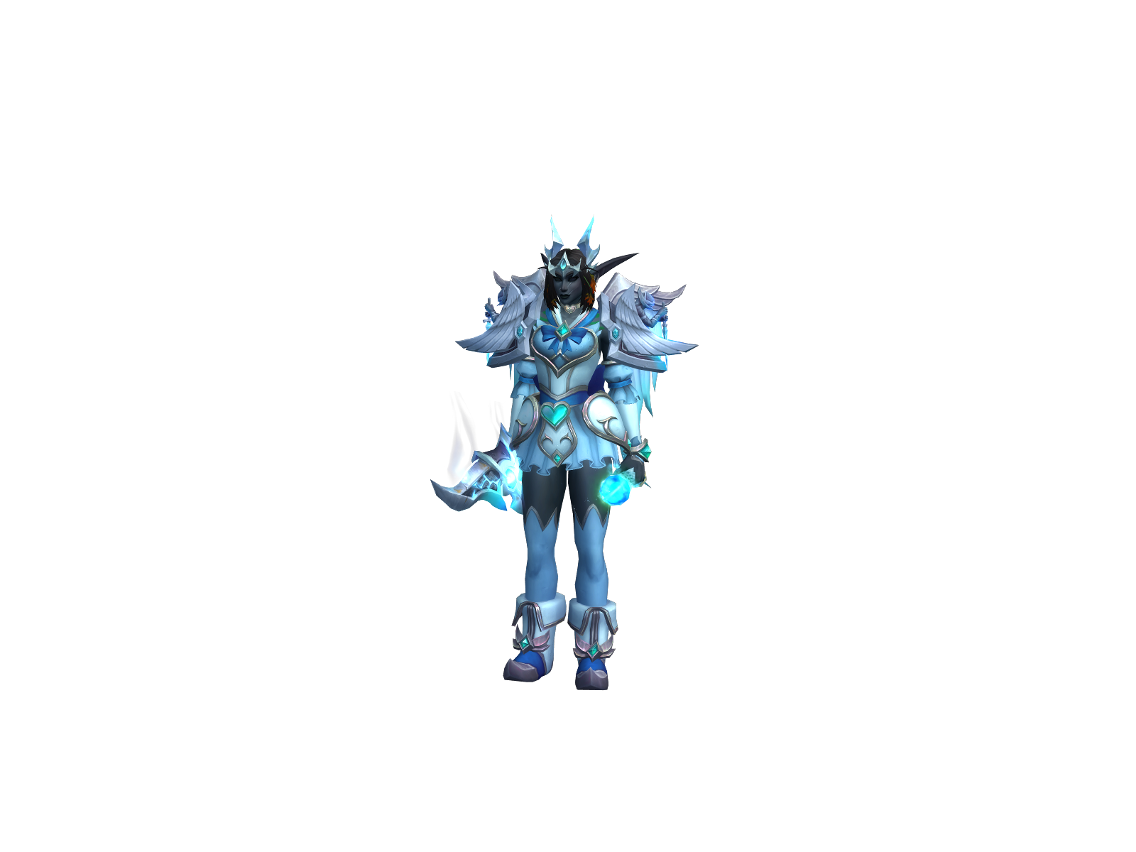 Gãlinda 3D character render
