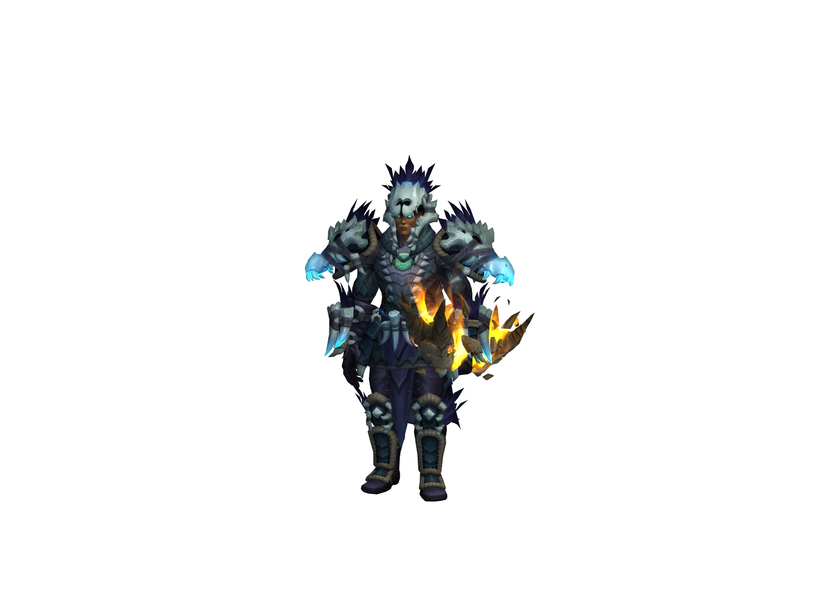 Teucros 3D character render