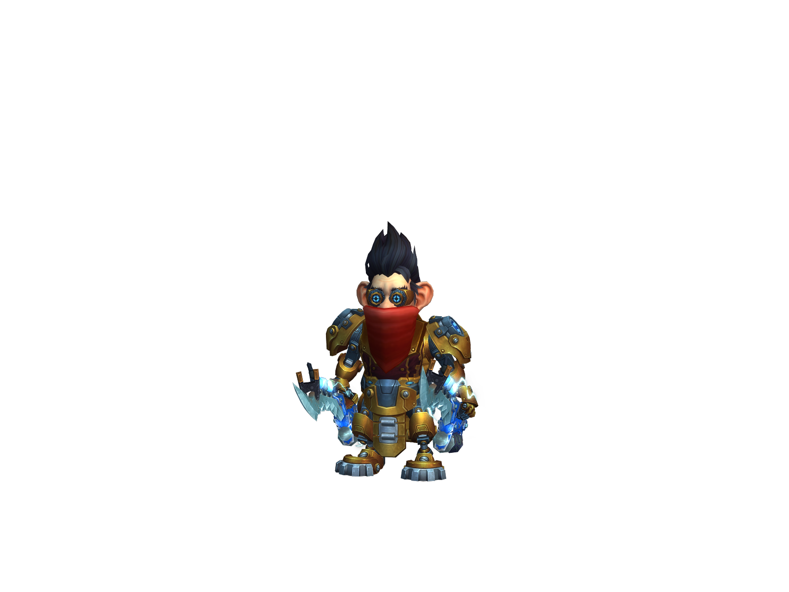 Mechatot 3D character render