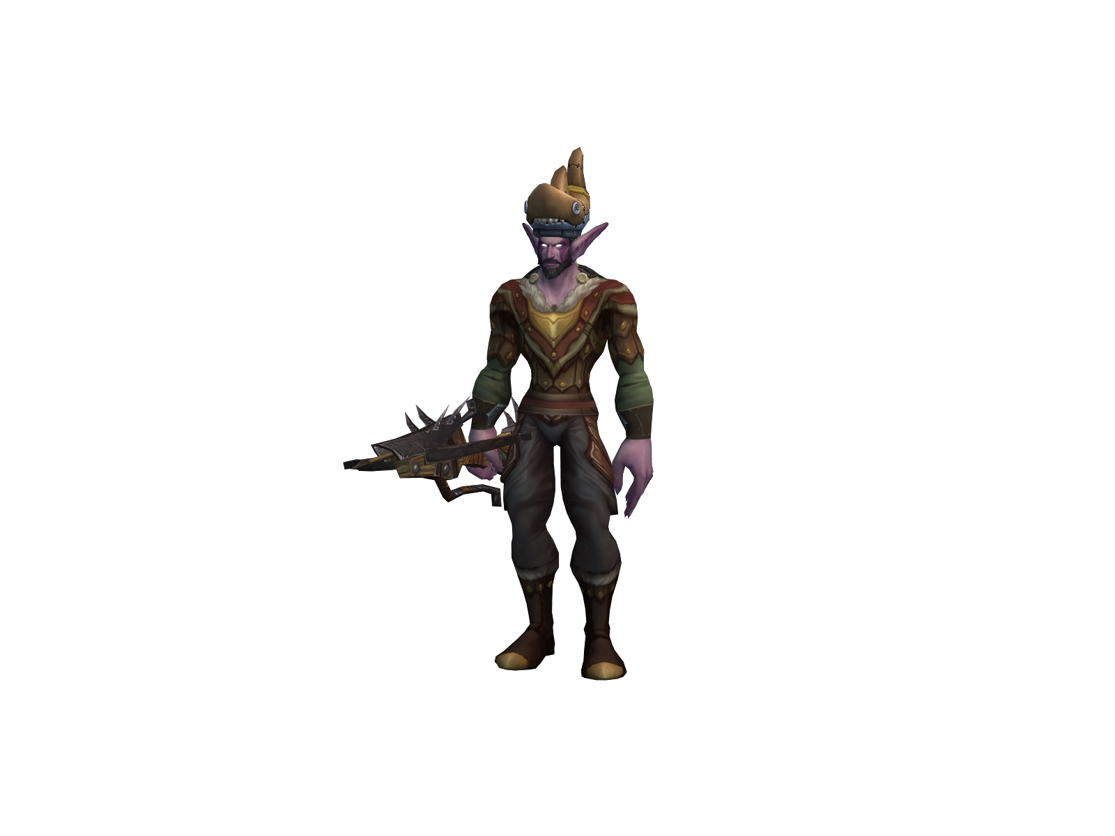 Smurglesmuff 3D character render