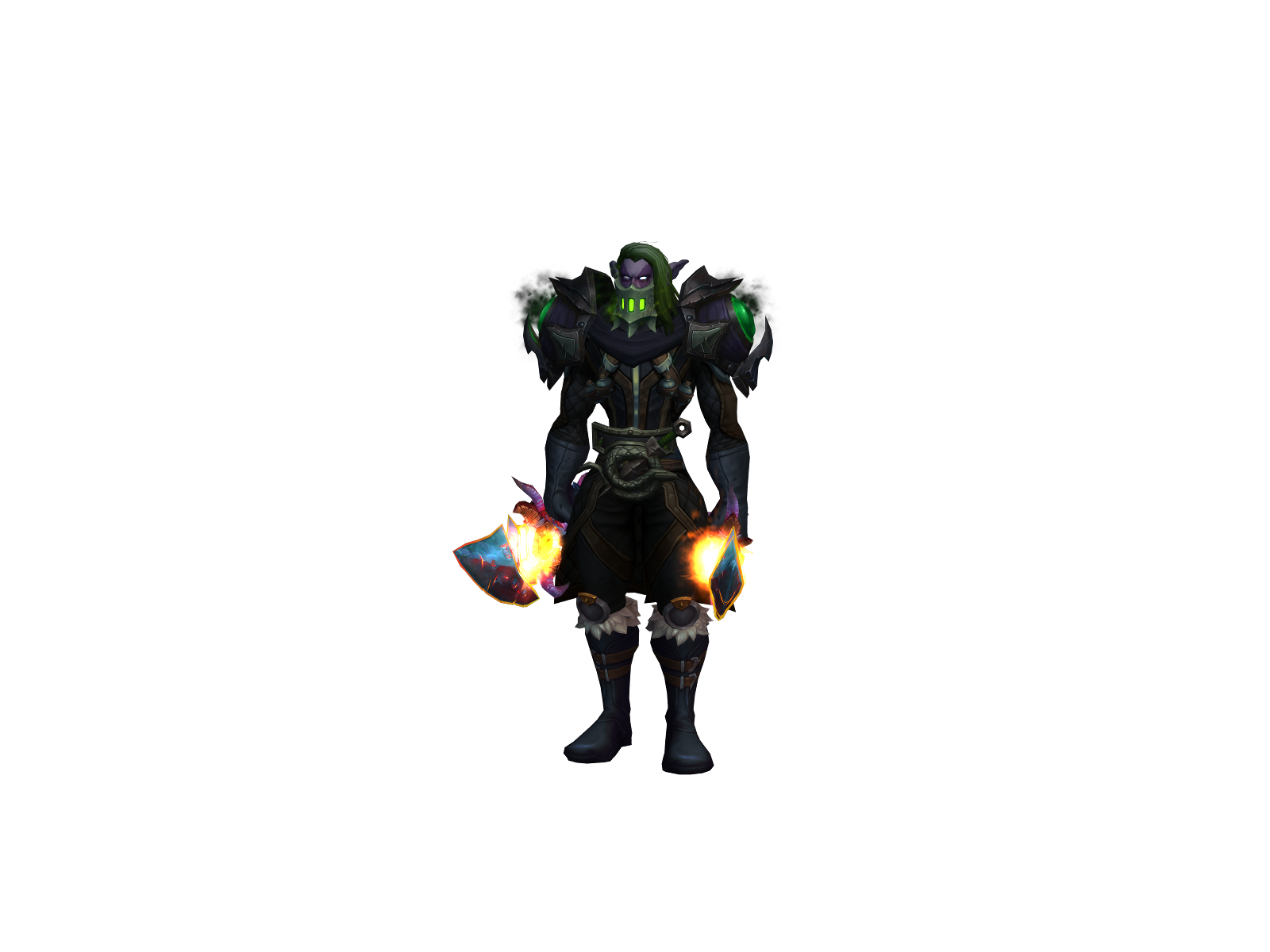 Nyhves 3D character render