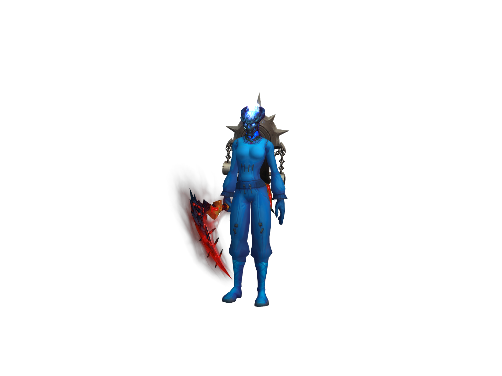 Çhoda 3D character render