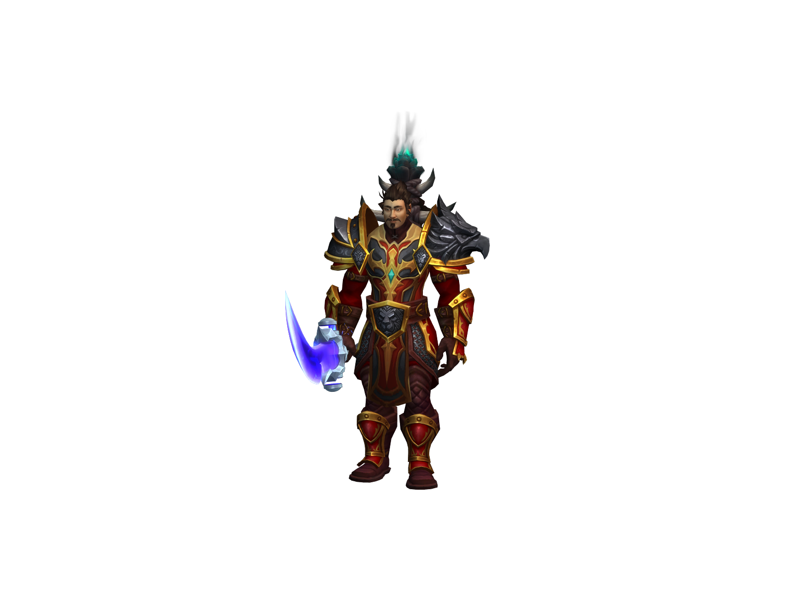 Rumblelust 3D character render