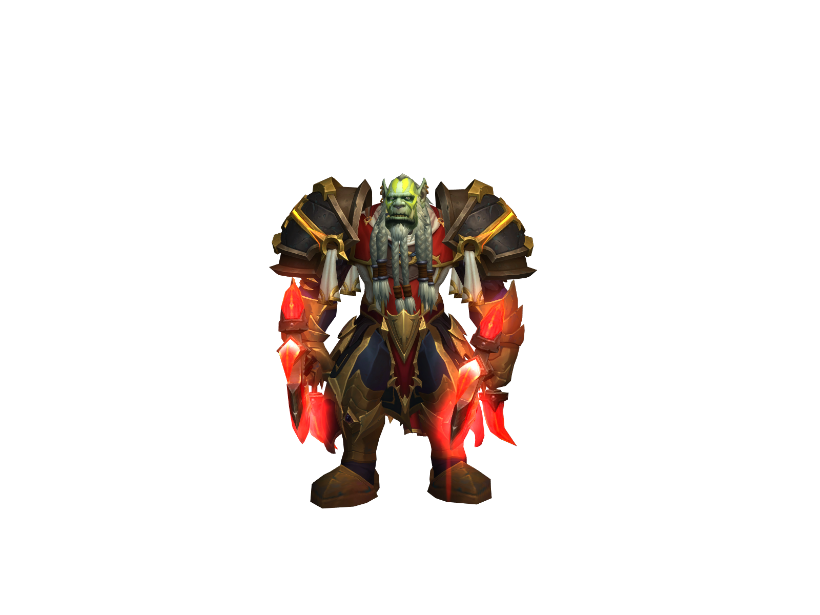 Kënpachi 3D character render