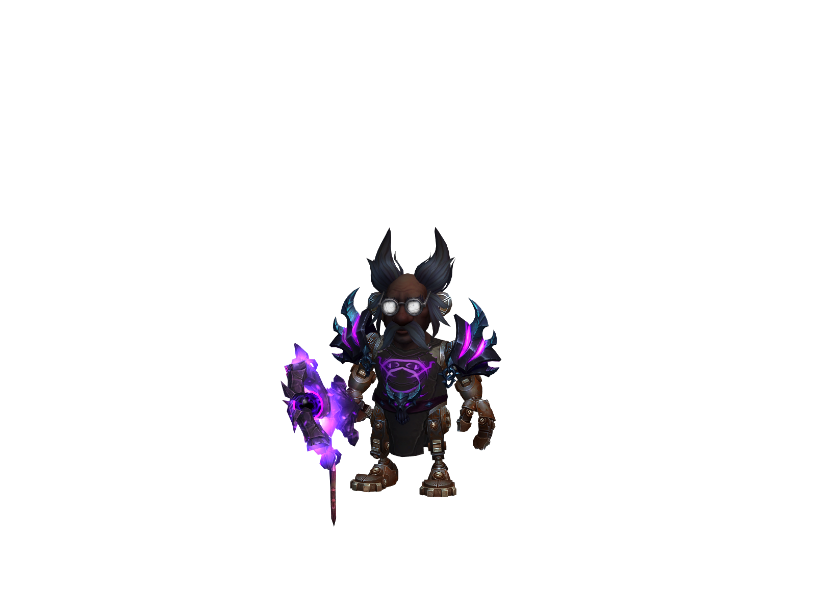 Tackelbee 3D character render