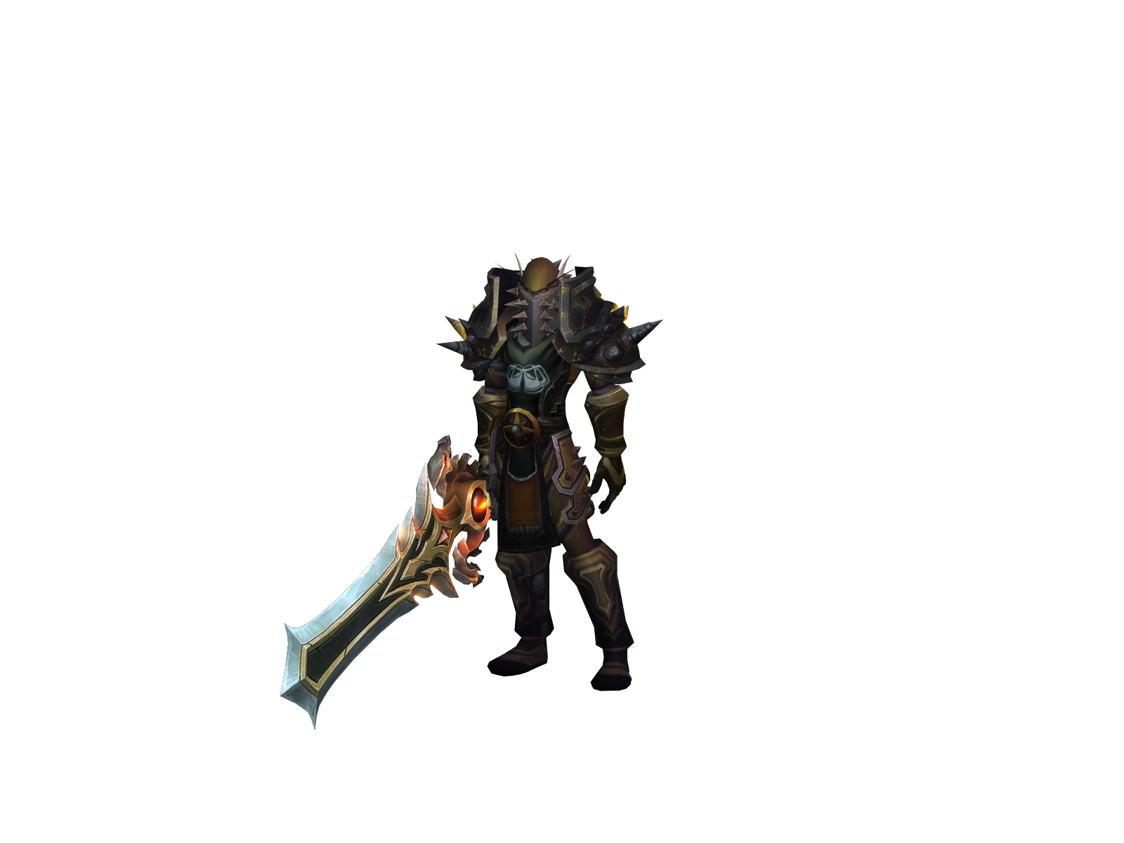 Rellazurin 3D character render