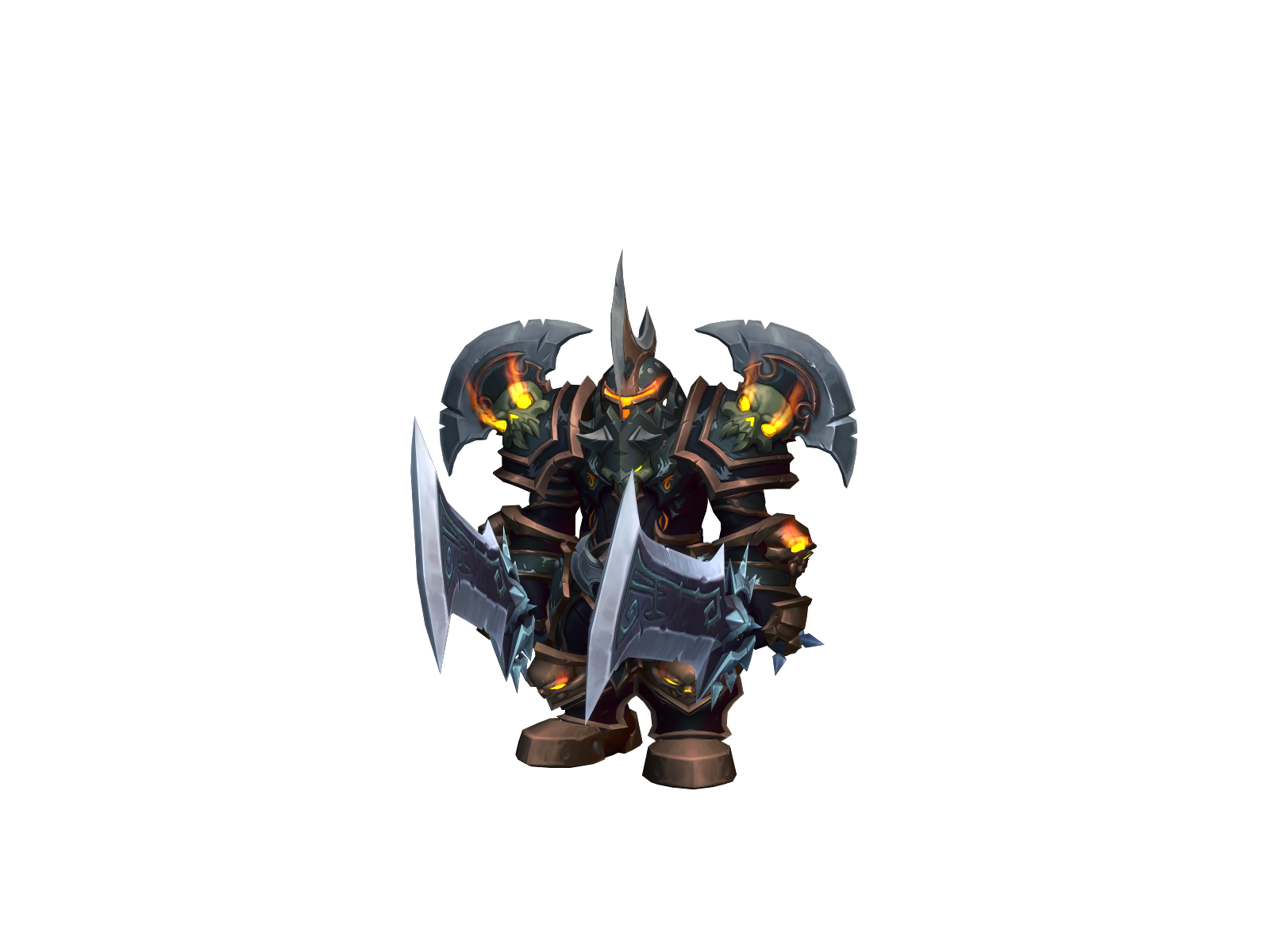 Diablu 3D character render