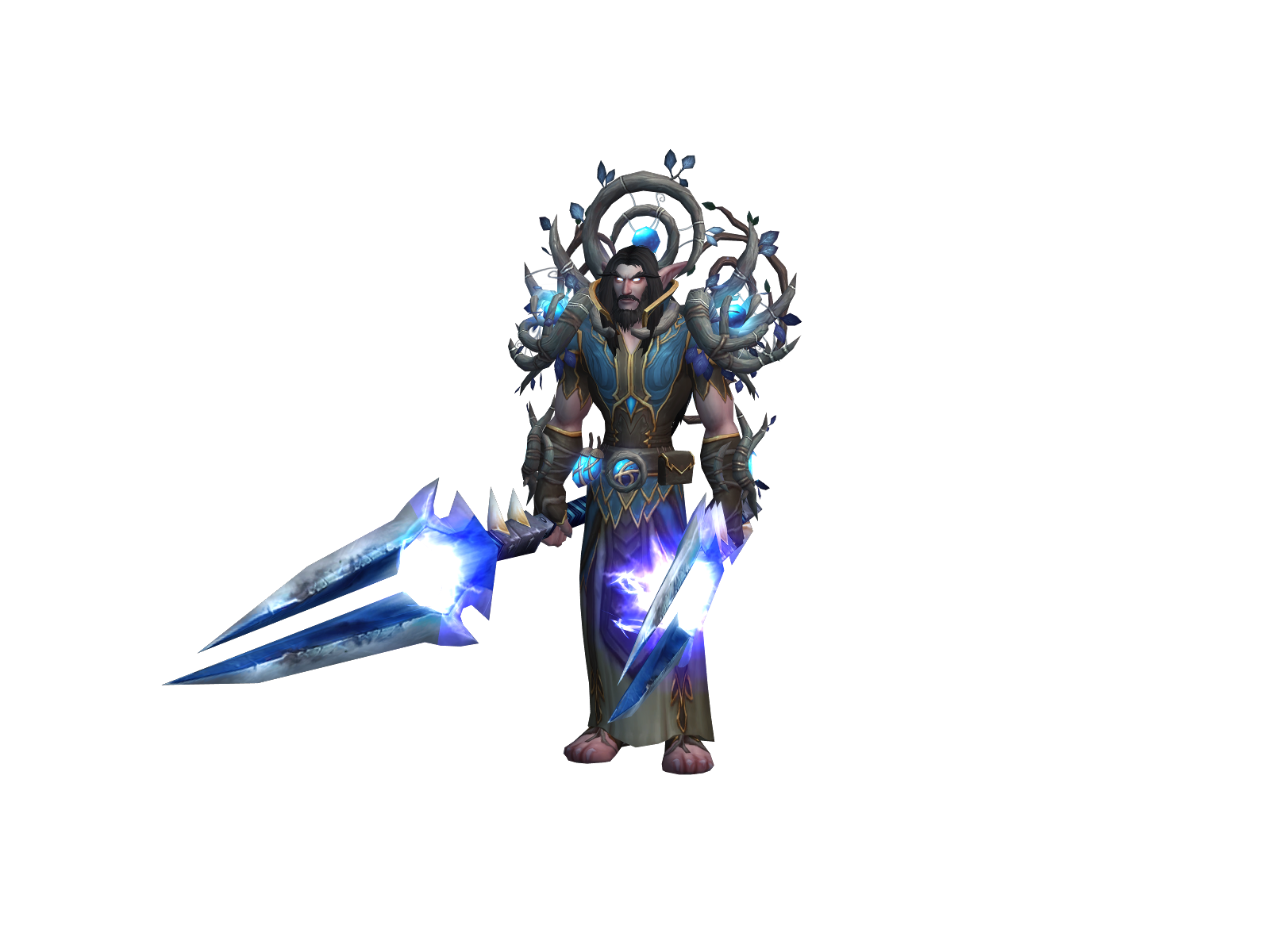 Corruptèd 3D character render