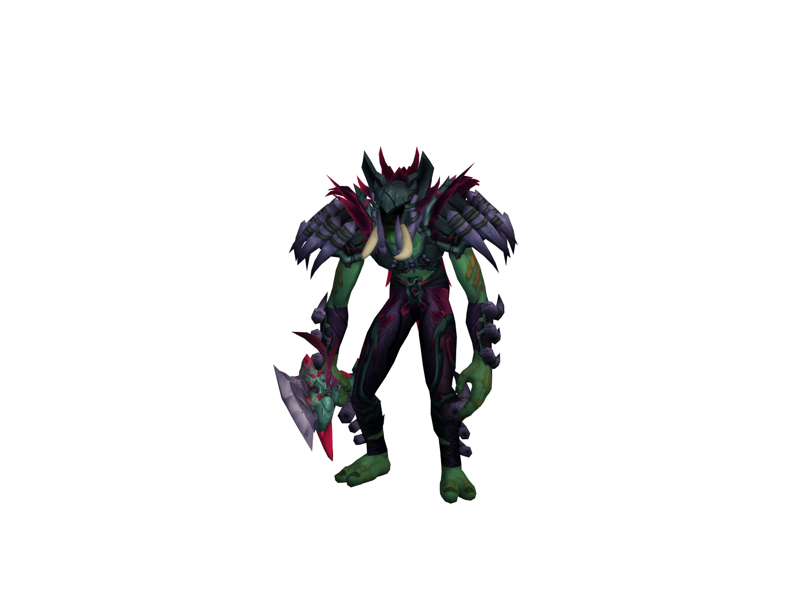 Shiftthisd 3D character render