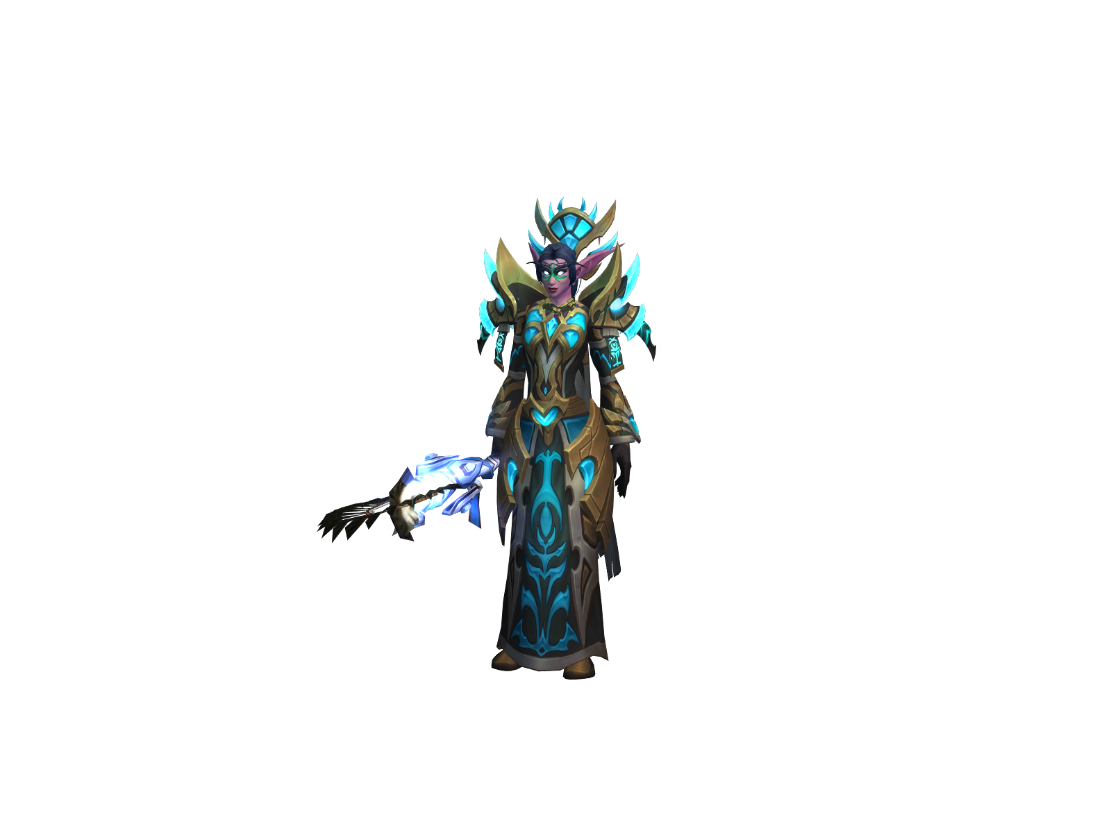 Rh 3D character render