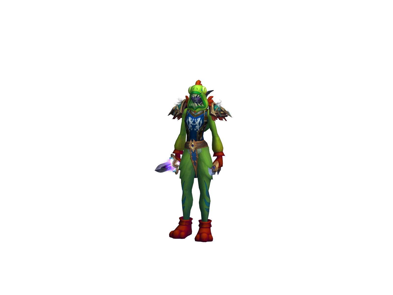 Mumpee 3D character render