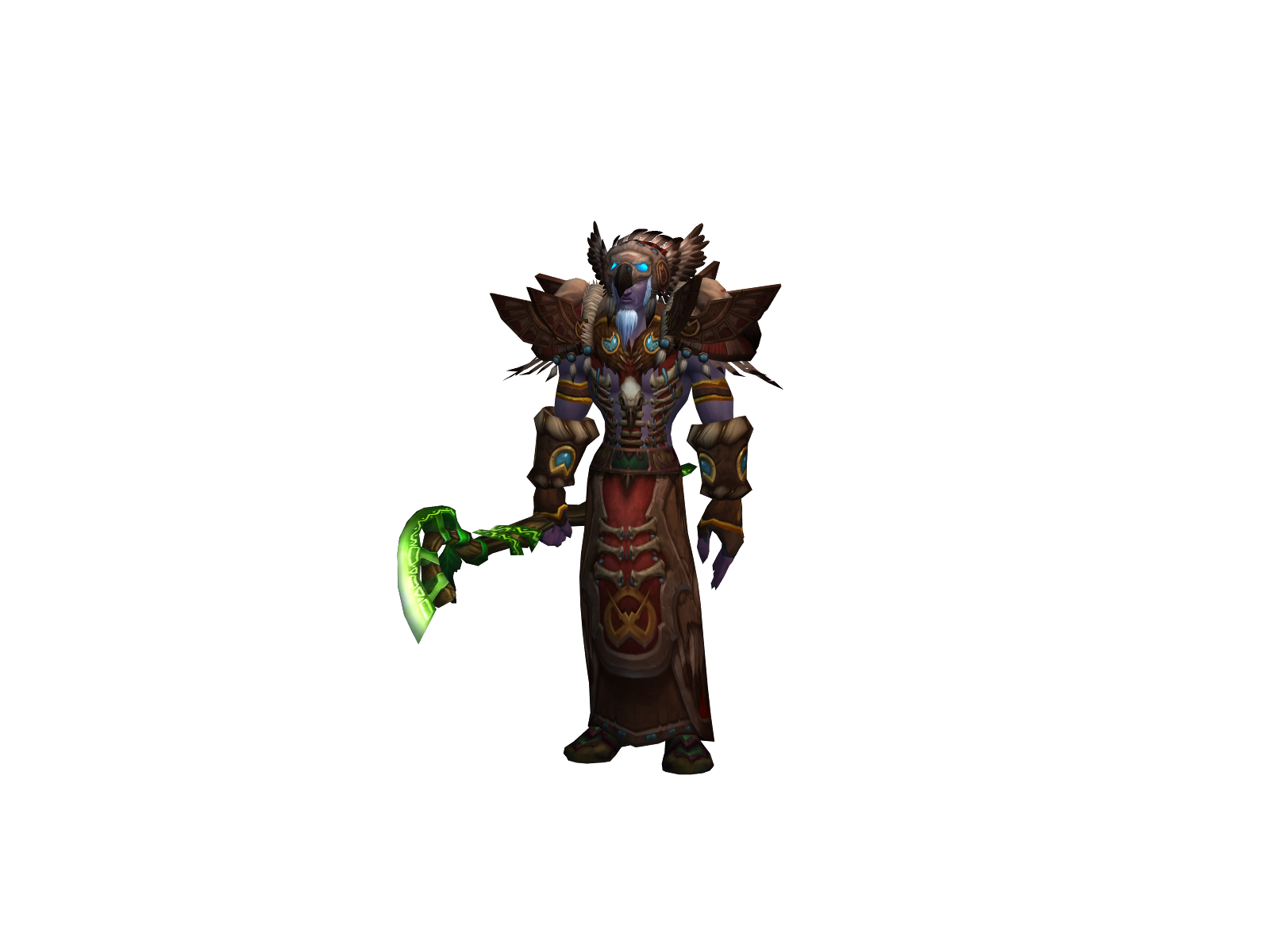 Wíllfèral 3D character render
