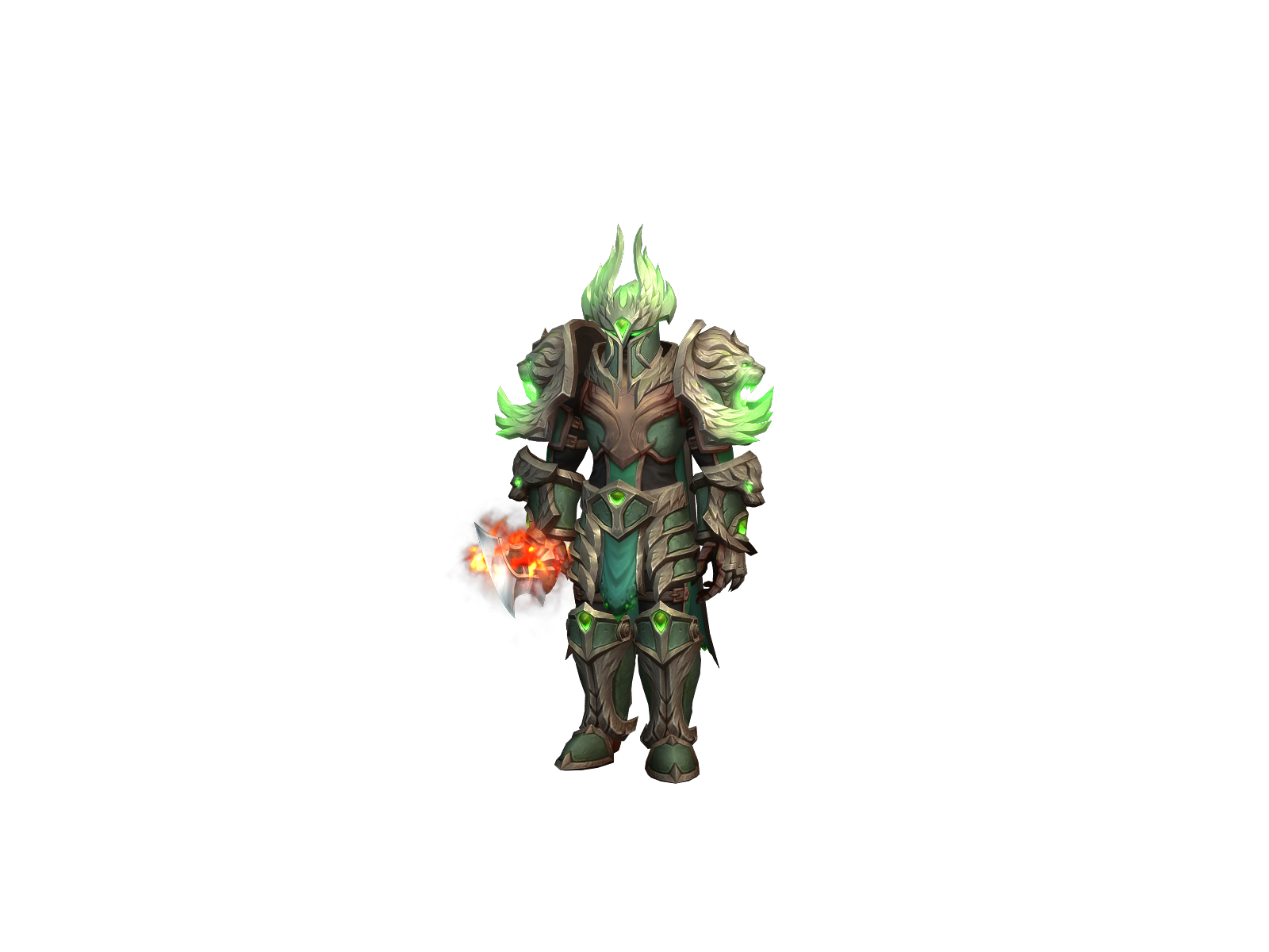 Vlakell 3D character render