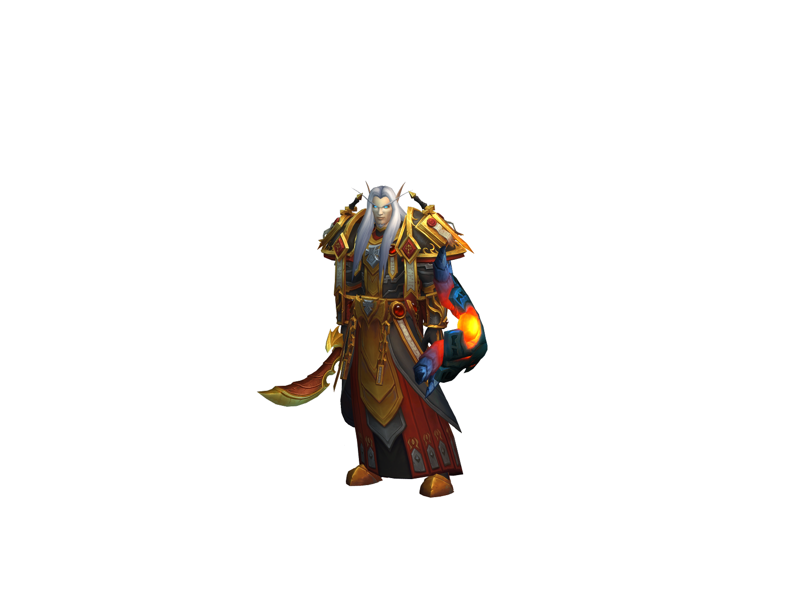 Sifucrusader 3D character render