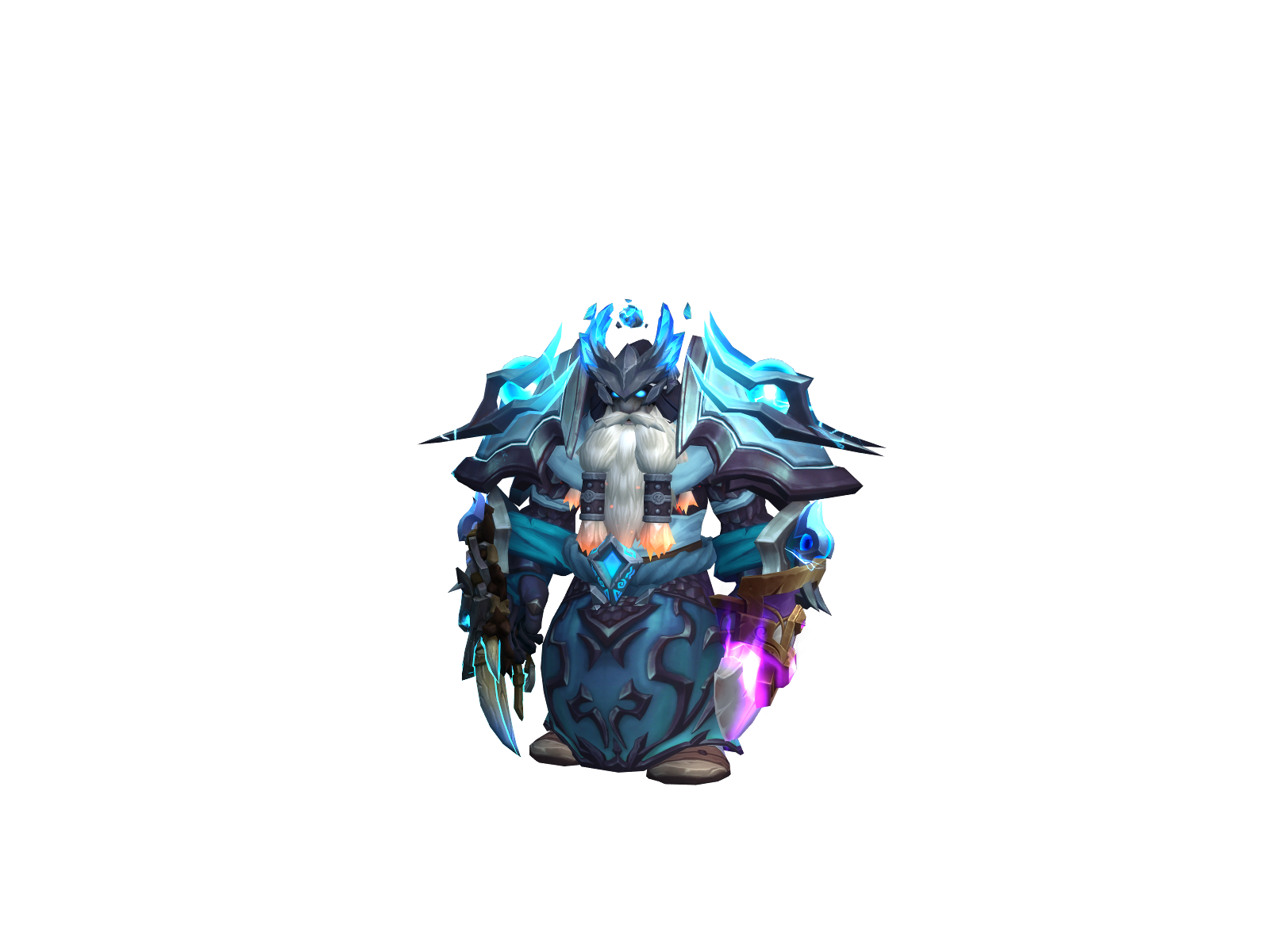 Hothosewater 3D character render