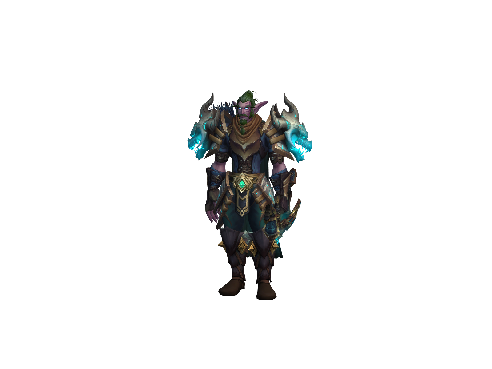 Hamull 3D character render