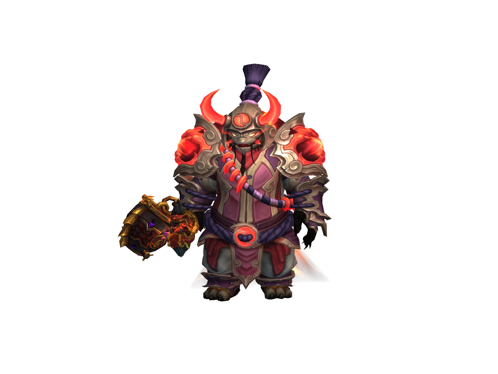 Ømégà 3D character render