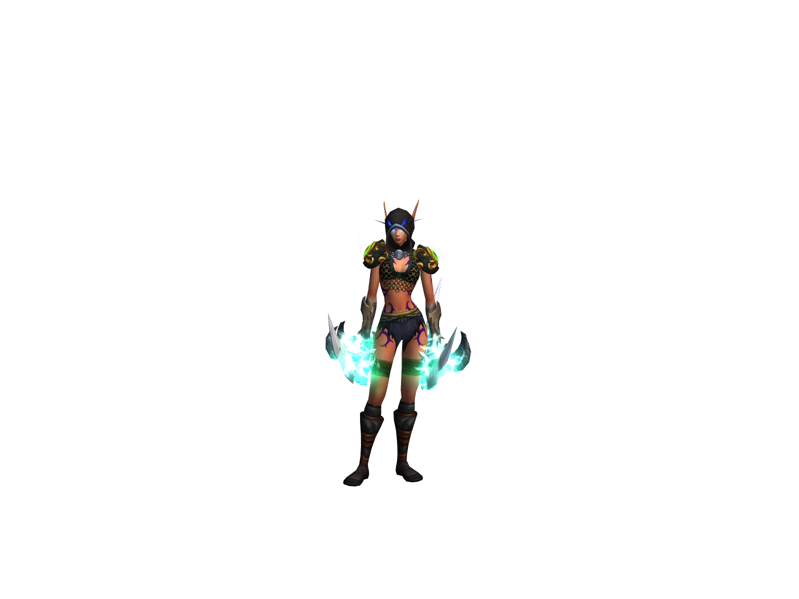 Moraris 3D character render