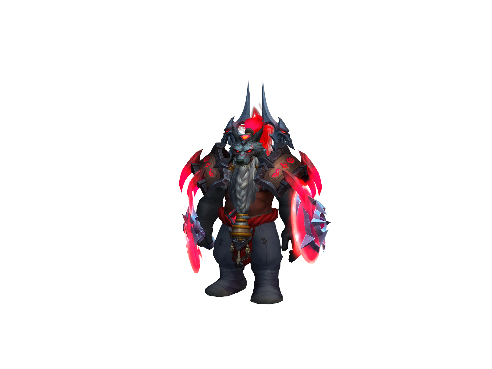 Totembash 3D character render