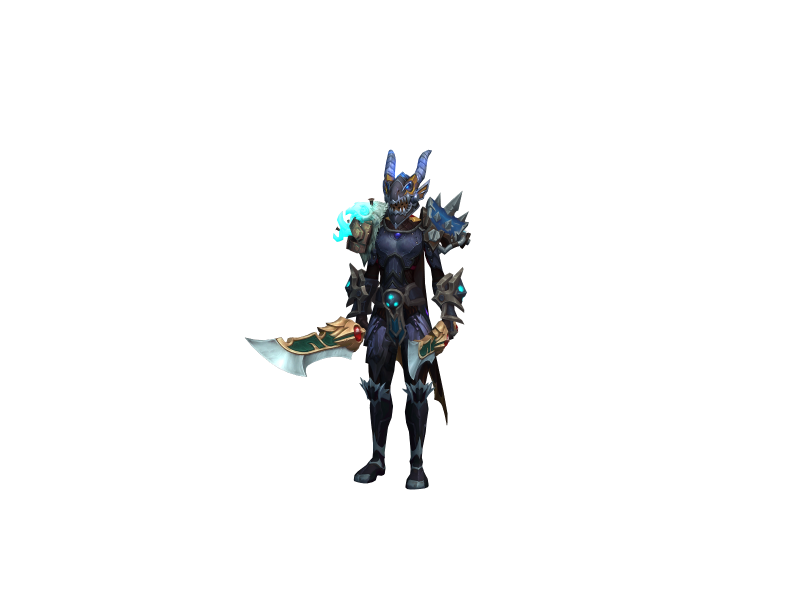Lañgfañg 3D character render