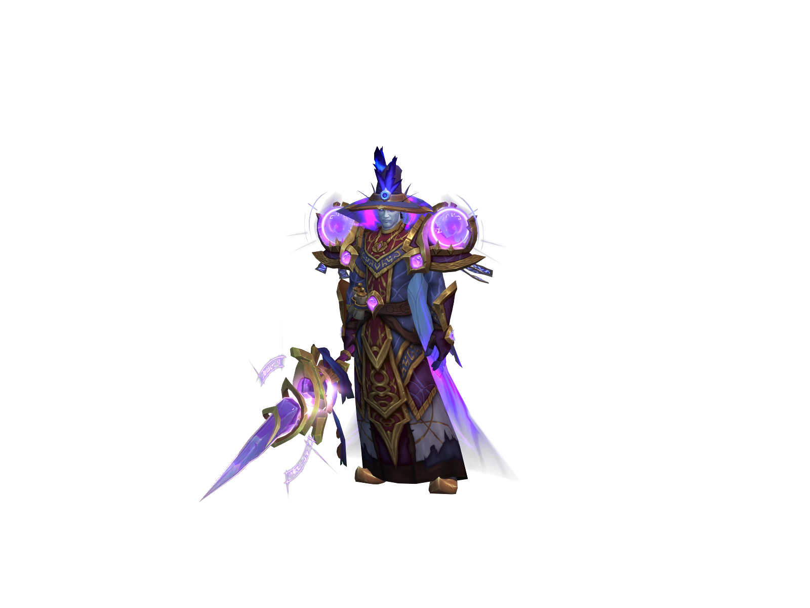 Kelzuri 3D character render