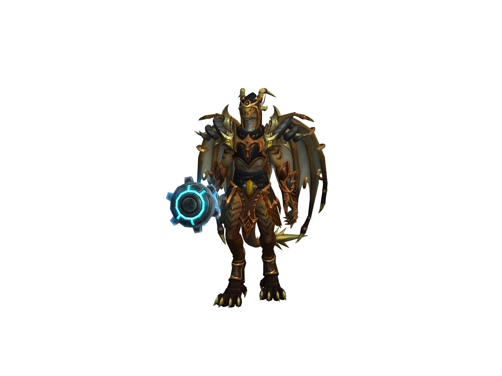 Aukuld 3D character render