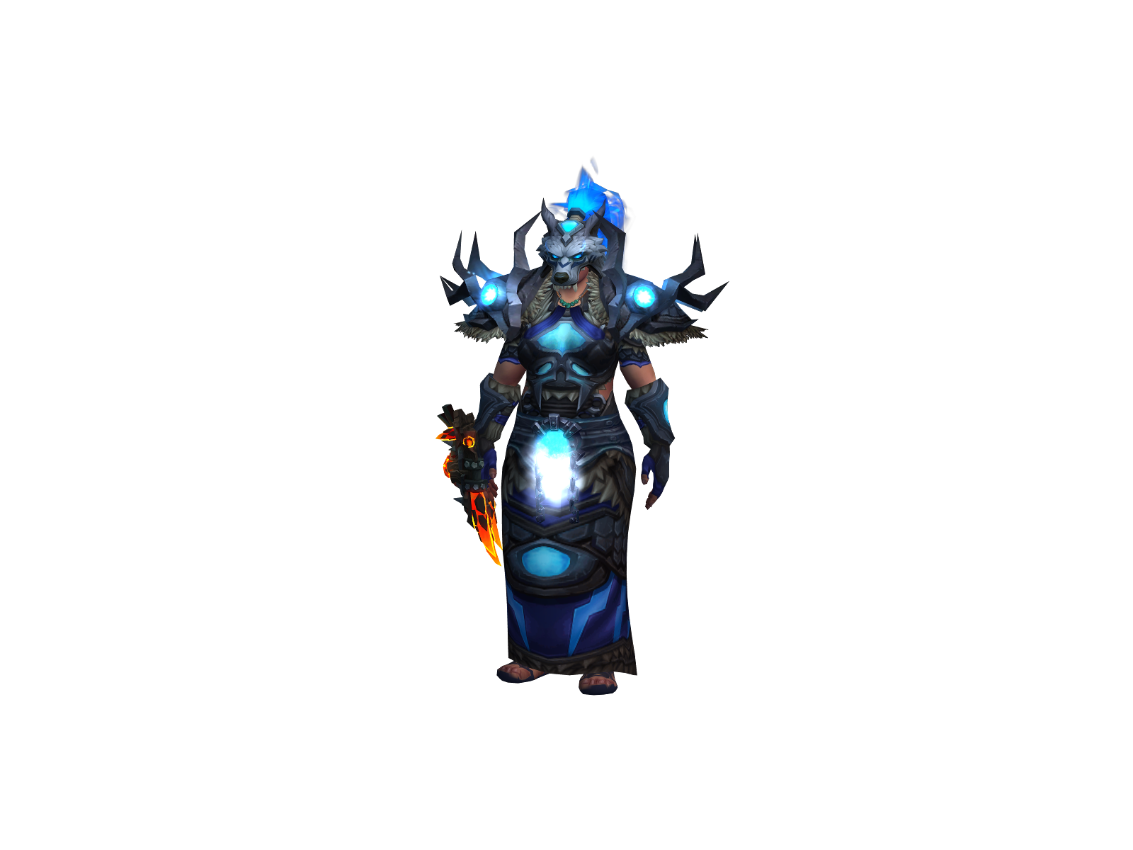 Thundrgun 3D character render