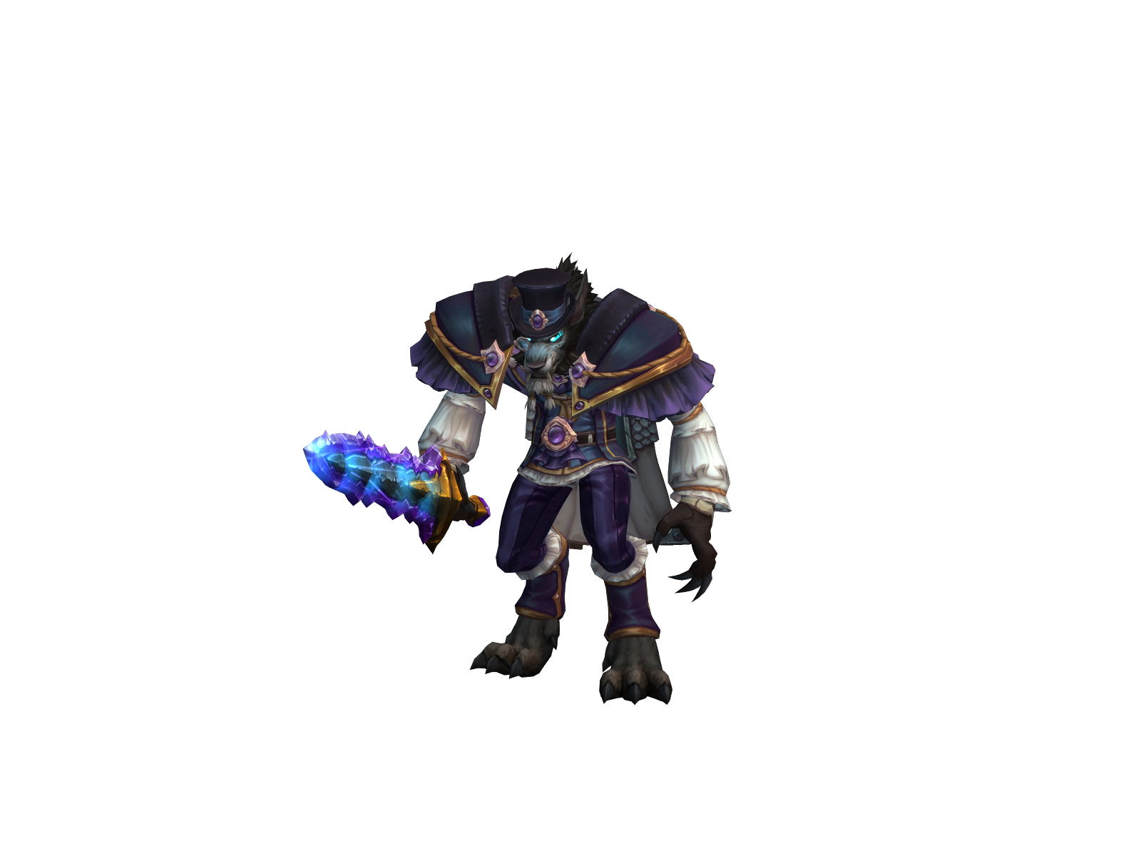Wrganfreeman 3D character render