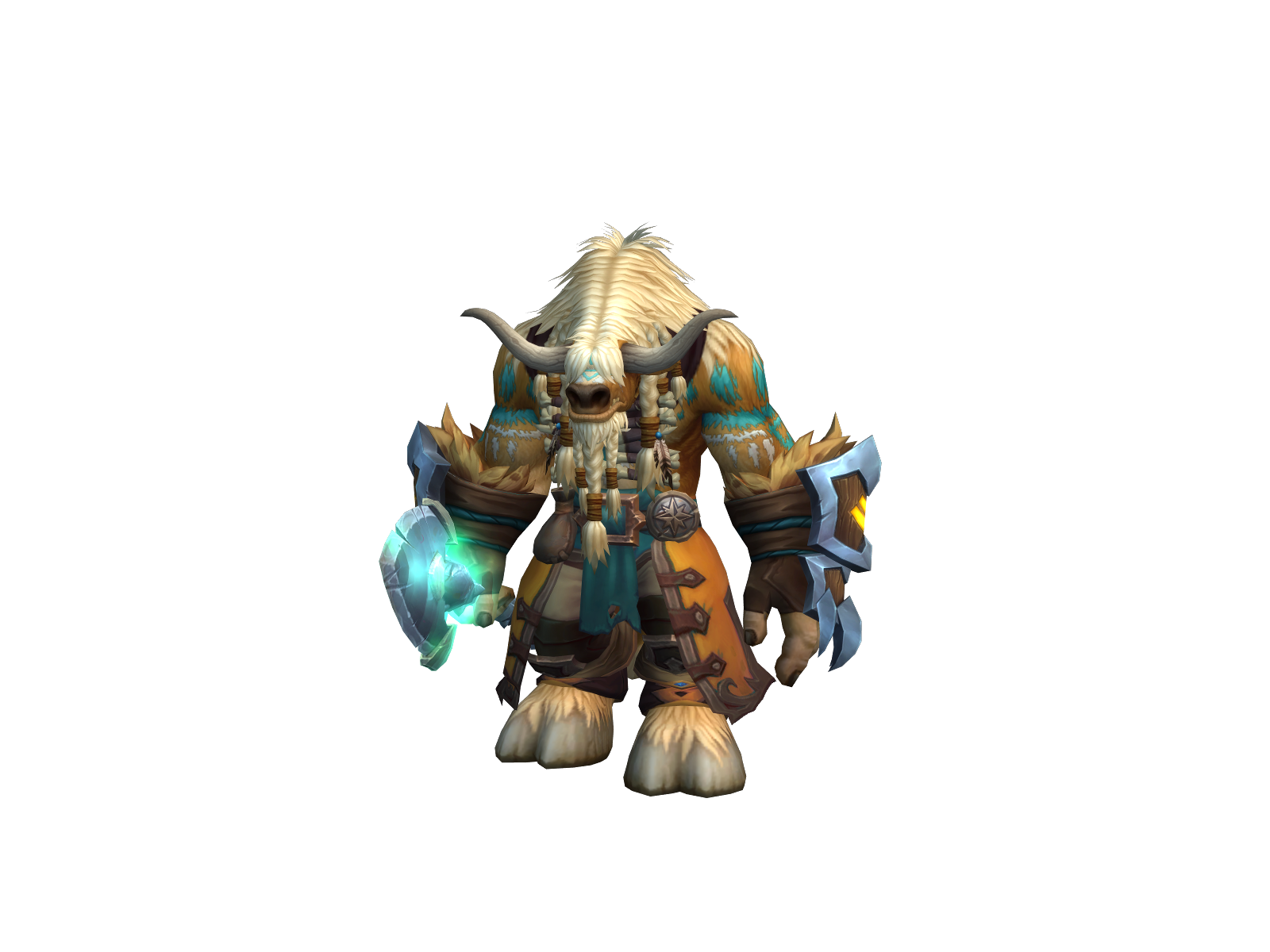 Fuzzybeef 3D character render