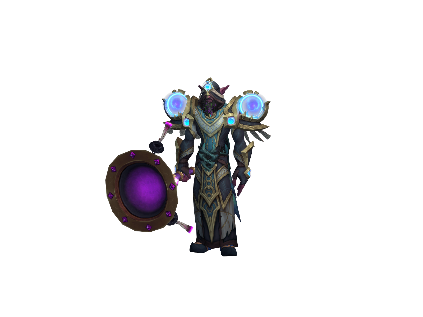 Elbafa 3D character render