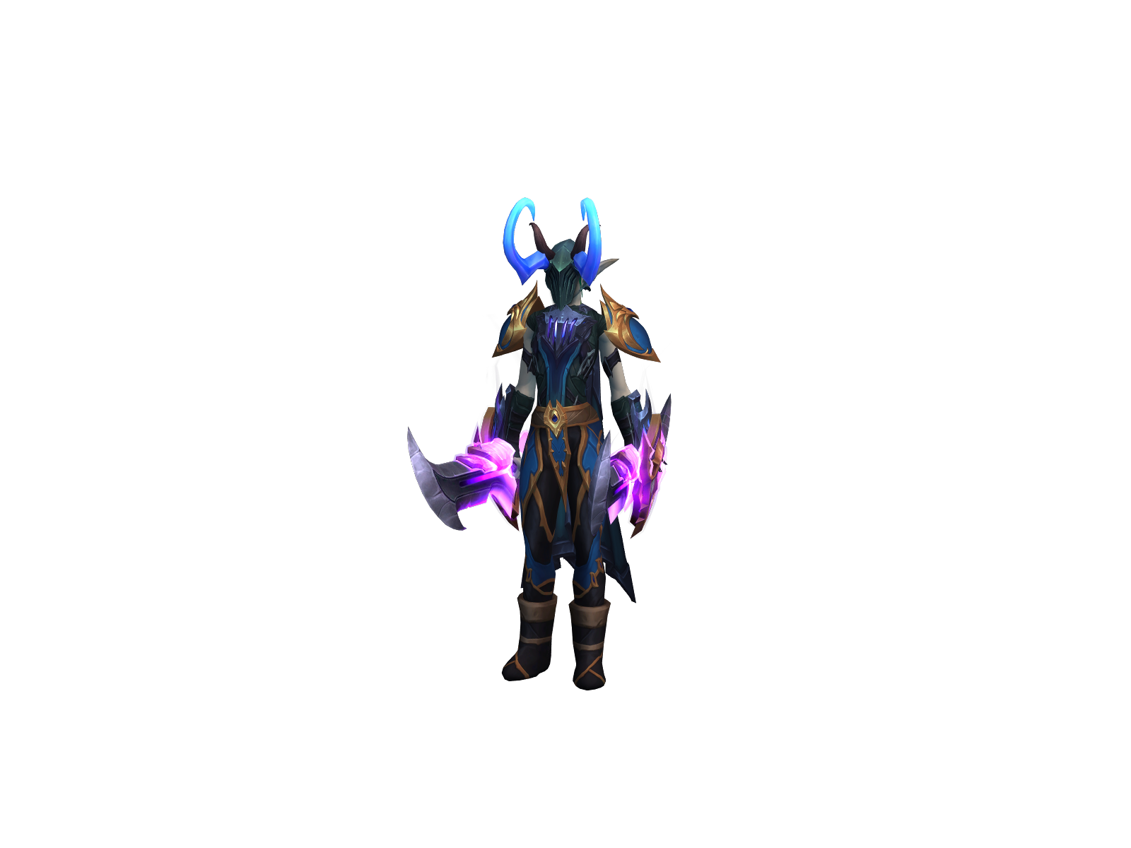Devourtation 3D character render
