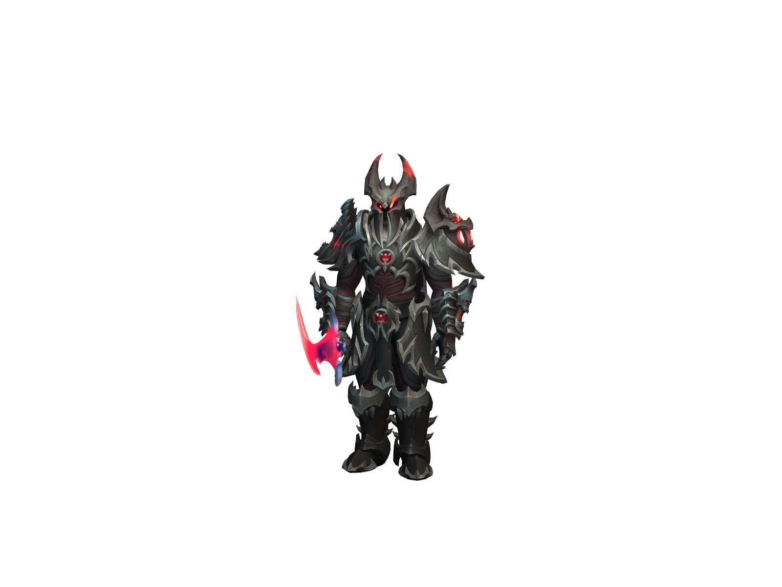 Crafting 3D character render
