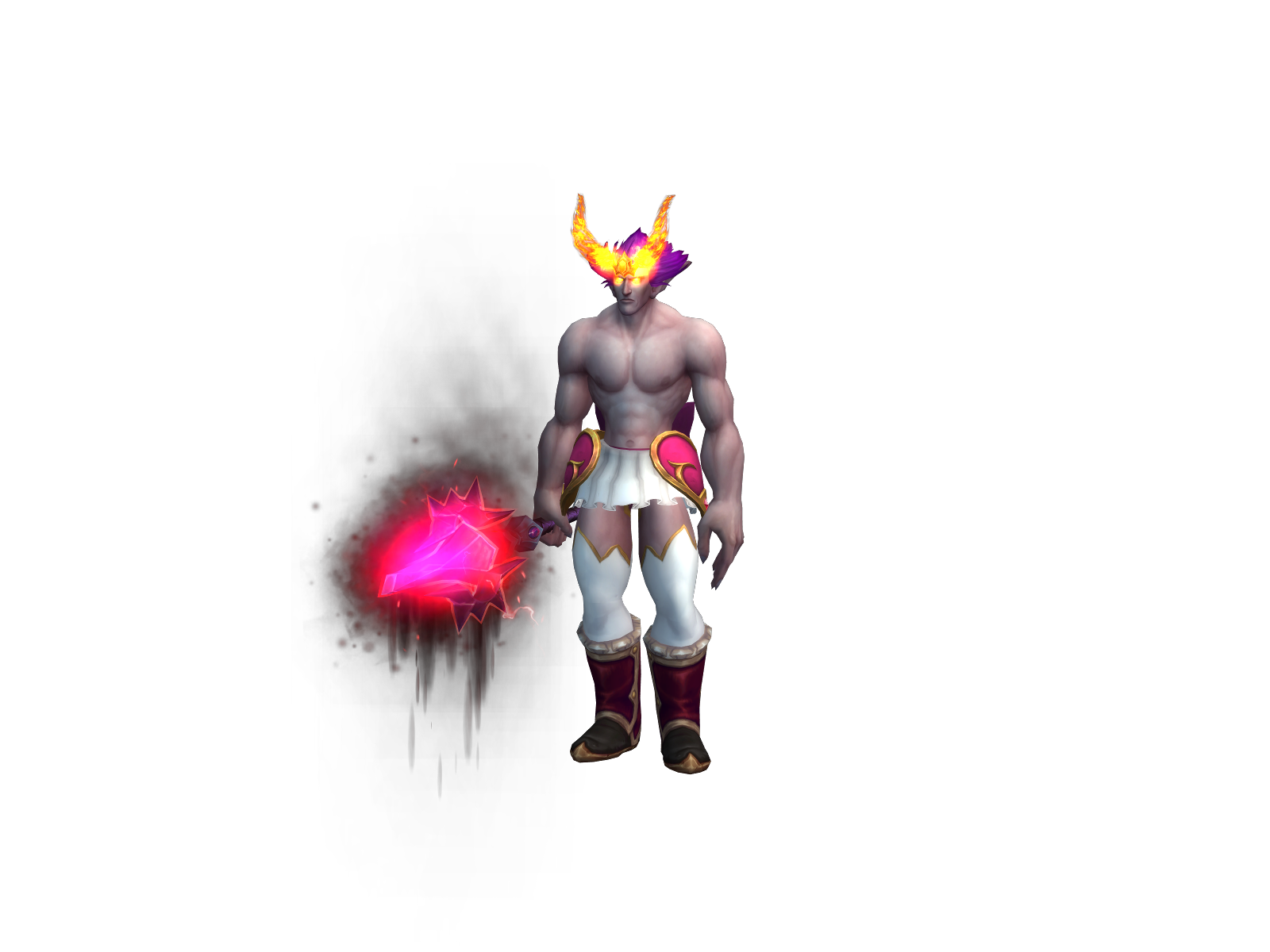 Pignofly 3D character render
