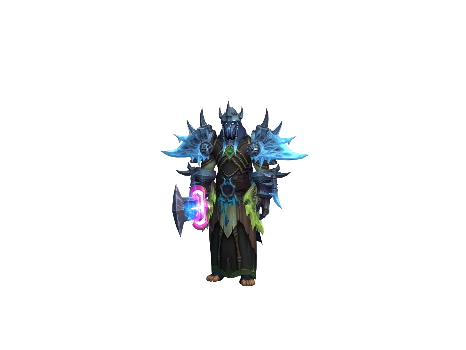 Teren 3D character render