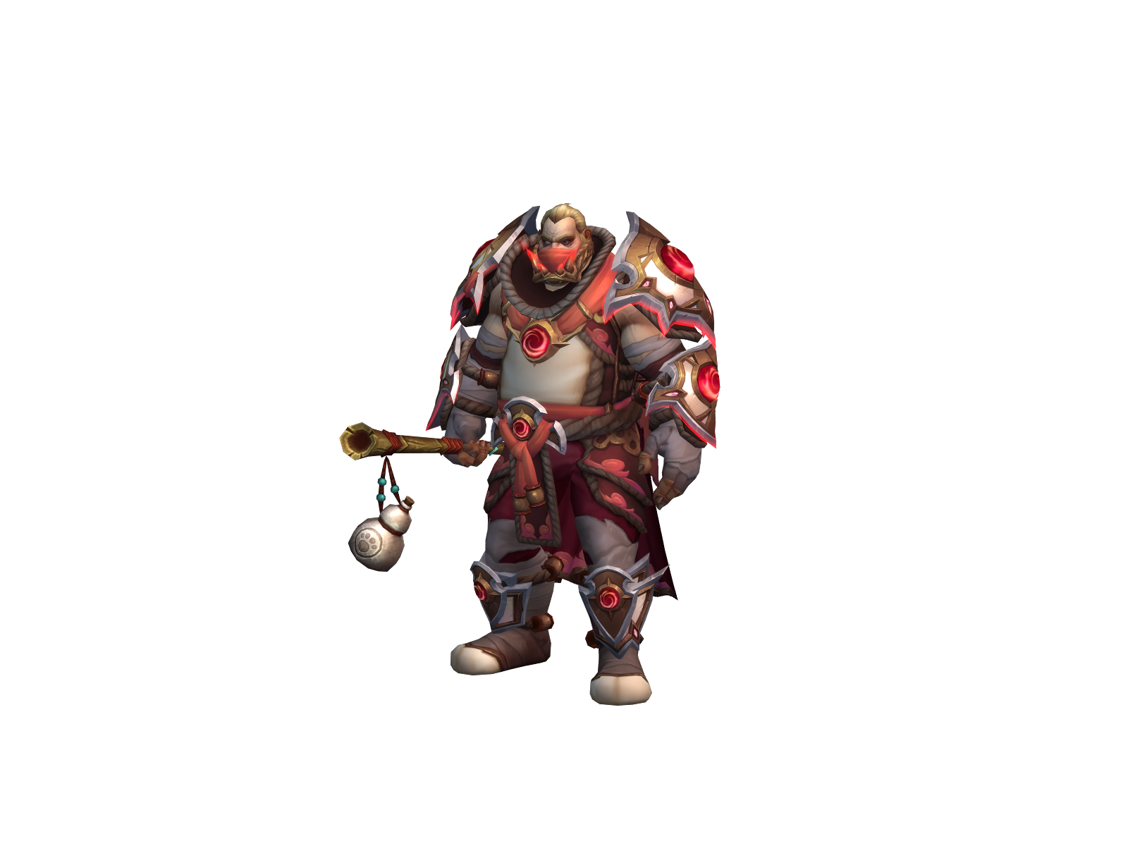 Apek 3D character render