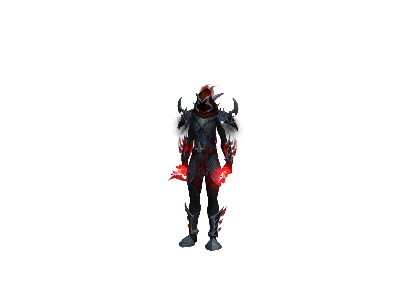 Fayded 3D character render