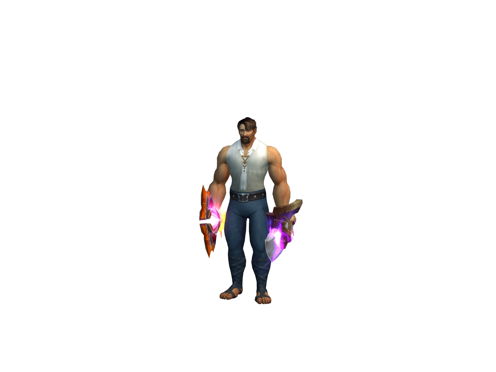 Zohan 3D character render