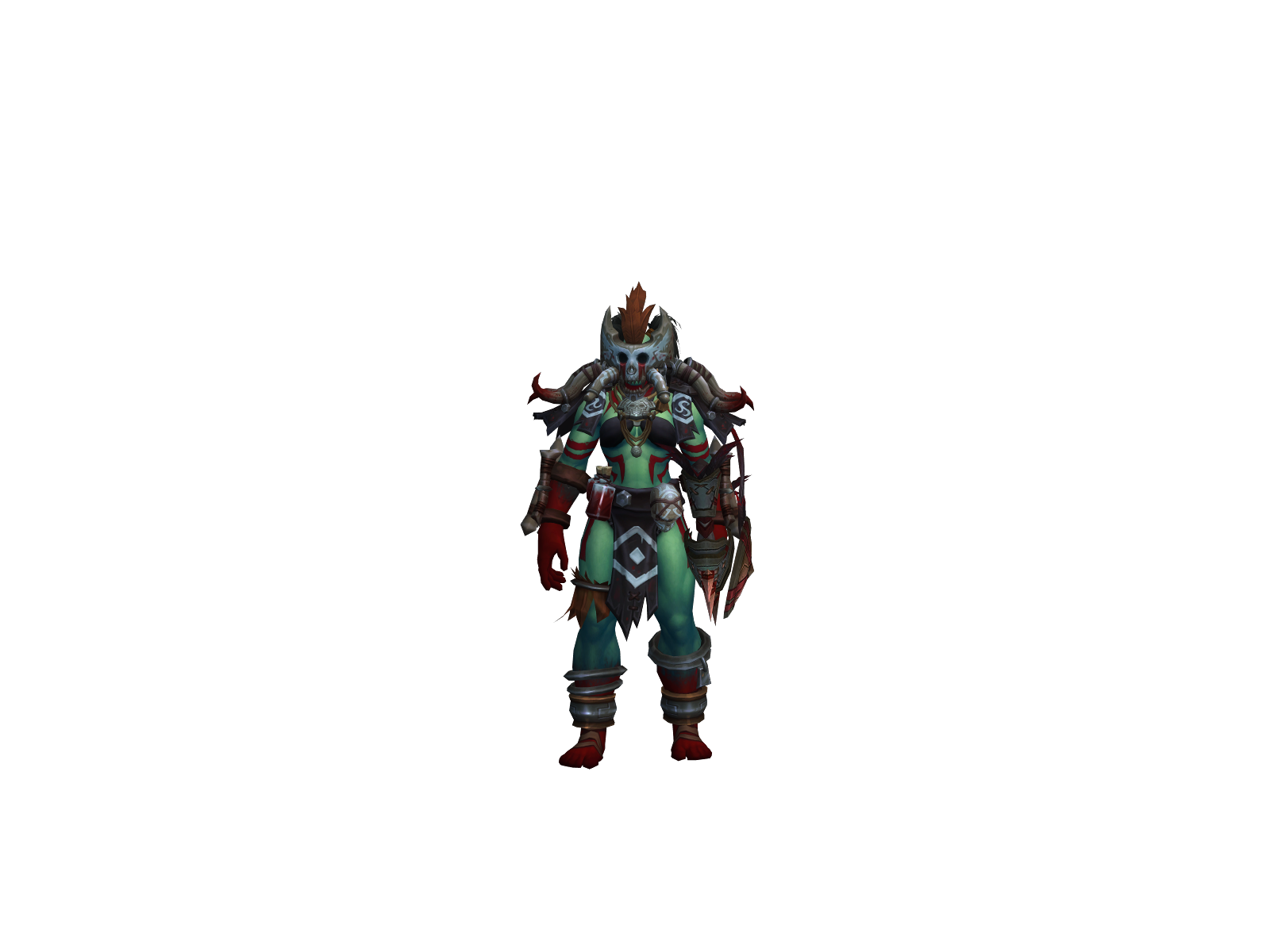 Gijhunna 3D character render