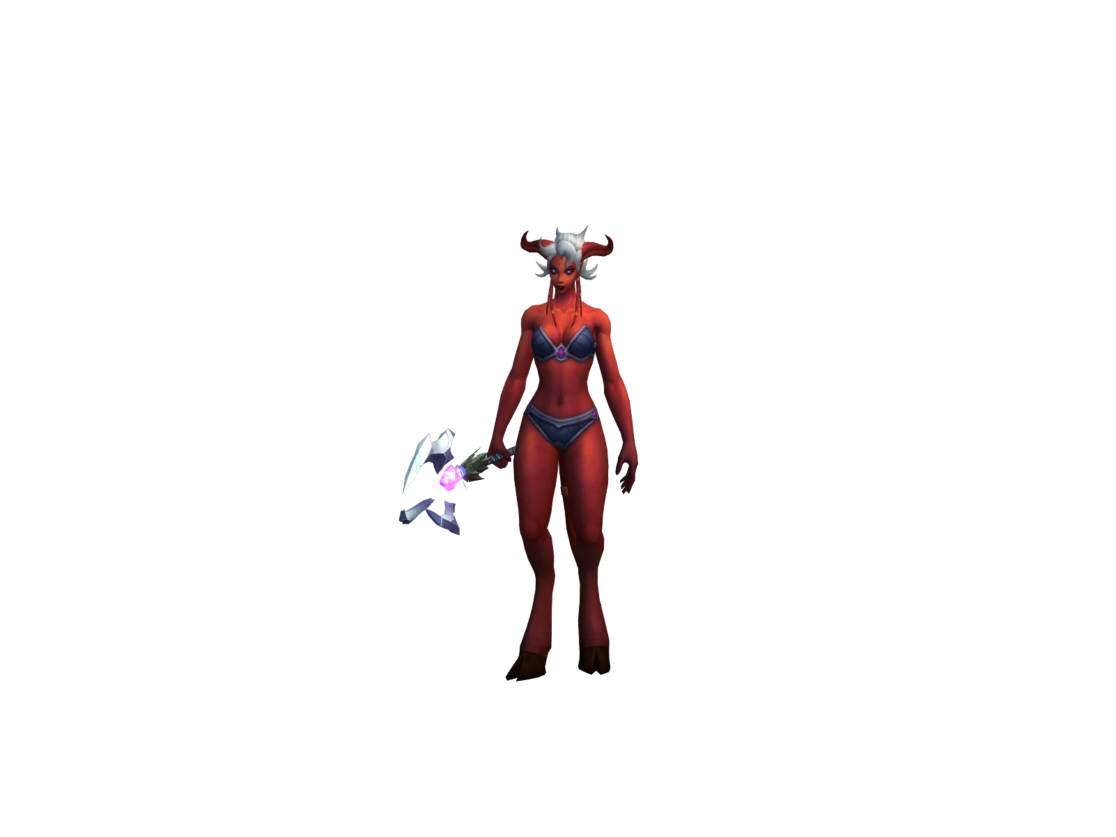 Azadelta 3D character render
