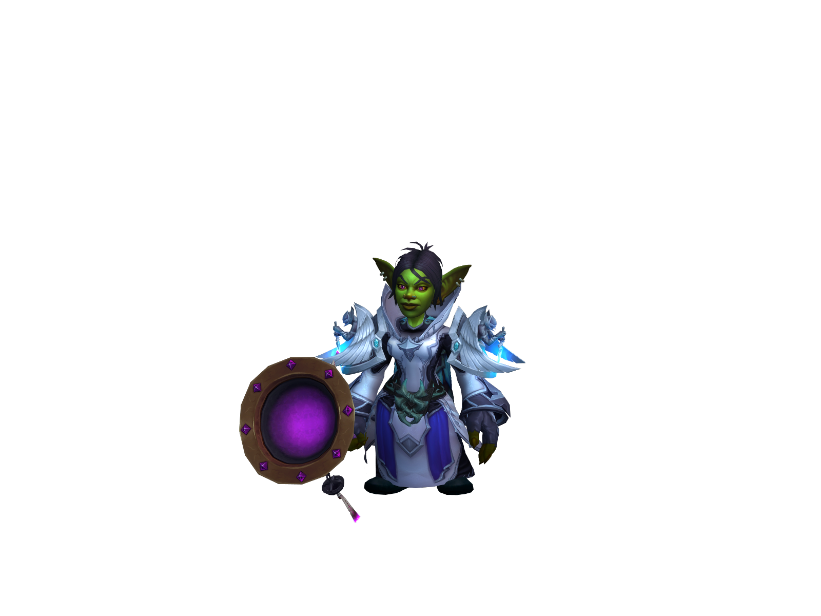 Werglerps 3D character render