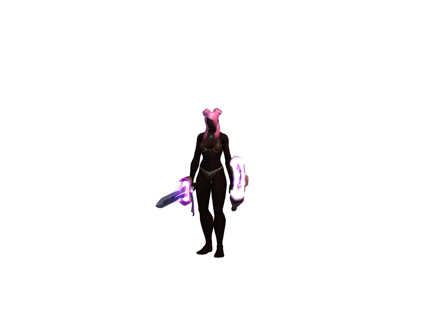 Fogell 3D character render